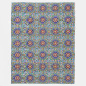 Kulturerbe: Marokkanisches Mosaik Fleecedecke (Vorderseite)