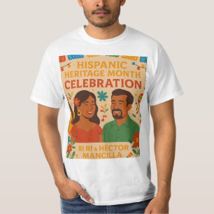 Kulturerbe Monat Feier - Lebhafte Kulturkunst T-Shirt