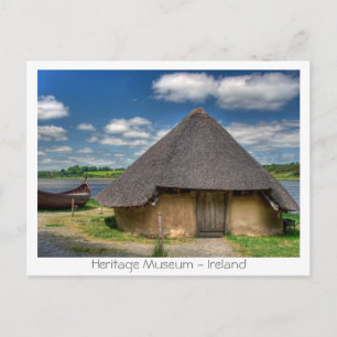 Kulturerbe-Museum - Irland Postkarte