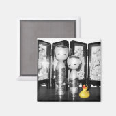 'Kulturerlebnis' Rubber Duck Magnet (Vorderseite/Rückseite)