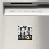 'Kulturerlebnis' Rubber Duck Magnet (In Situ (Geschirrspüler))