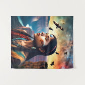 Kulturgeist Kunst Wandteppich (Vorderseite (Horizontal))