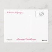 Kulturkolumpfandkarte Postkarte (Rückseite)