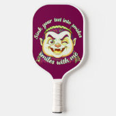 Kulturkunst des Pops Pickleball Schläger (Rückseite)
