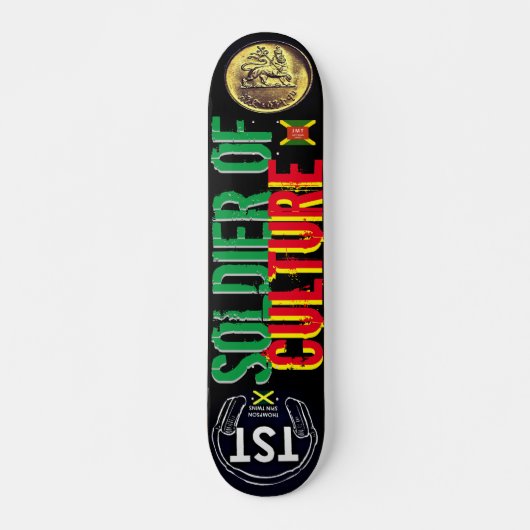 KULTURLÖSER Skateboard, 7¾ Zoll Deck Skateboard (Vorne)