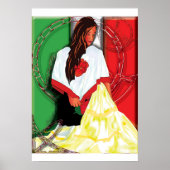 Kulturmädchen Poster (Vorne)