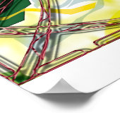 Kulturmädchen Poster (Ecke)