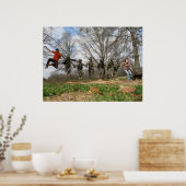 Kulturpark Blount Jumping Statue Poster (Küche)