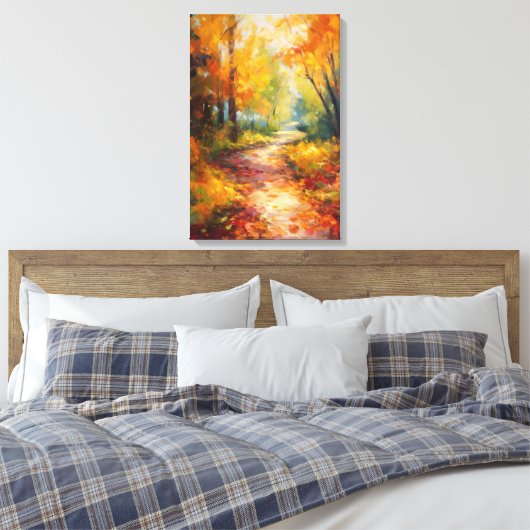 Kulturpass Bellinzona Leinwanddruck (Insitu (Schlafzimmer))