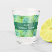 Kulturpass Bellinzona Schnapsglas (Vorderseite)