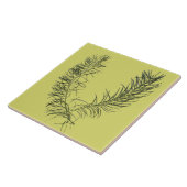 Kulturschatz des Sommers auf einer Keramik - B Fliese (Seite)