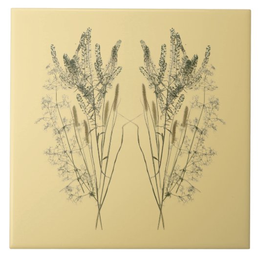 Kulturschätze des Sommers auf einer Keramik - C Fliese (Vorderseite)