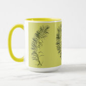 Kulturschätze des Sommers auf einer Tasse - B (Links)