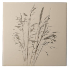 Kulturschätze des Winters (B) auf einer Keramik Fliese