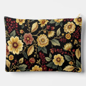 Kulturtasche Blumenmuster Zubehörtasche (Rückseite)