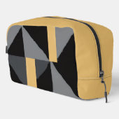 Kulturtasche Moderne Geometrie Waschbeutel (Rechte Ecke)