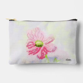 Kulturtasche : Oktober Geburtsblume Cosmo . Zubehörtasche