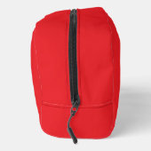 Kulturtasche - Rot (personalisiert) Waschbeutel (Rechts)