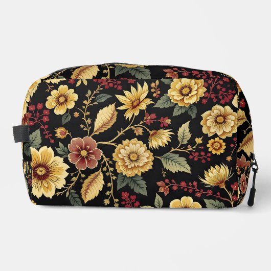 Kulturtaschen Blumenmuster Waschbeutel (Vorderseite)