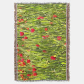 Kulturwiese Mohnlandschaft Decke (Vorderseite Vertikal)