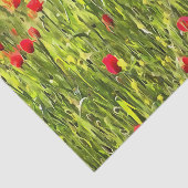 Kulturwiese Mohnlandschaft Seidenpapier (Ausschnitt)