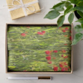 Kulturwiese Mohnlandschaft Seidenpapier (Geschenk)