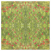 Kulturwiese Mohnlandschaft Stoff (Muster)