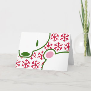 Kuma-chan Holiday Feiertagskarte