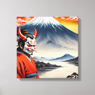 Kumadori Kabuki 2 Leinwanddruck