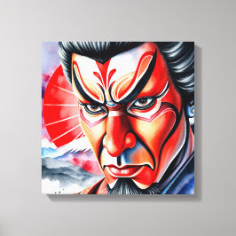 Kumadori Kabuki 3 Leinwanddruck
