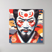 Kumadori Kabuki 5 Leinwanddruck (Vorderseite)