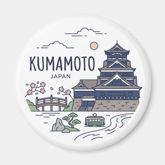 Kumamoto Magnet (Vorne)