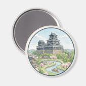 Kumamoto-Magnet Magnet (Vorderseite/Rückseite)