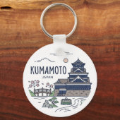 Kumamoto Schlüsselanhänger (Vorderseite)
