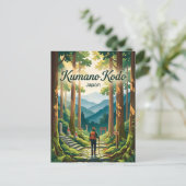 Kumano Kodo Japan Postkarte (Stehend Vorderseite)