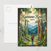 Kumano Kodo Japan Postkarte (Vorne/Hinten)