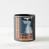 Kumano Kodo � Japan Zweifarbige Tasse (Mittel)