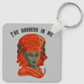 Kumari - Die Göttin in mir Schlüsselanhänger (Rückseite)