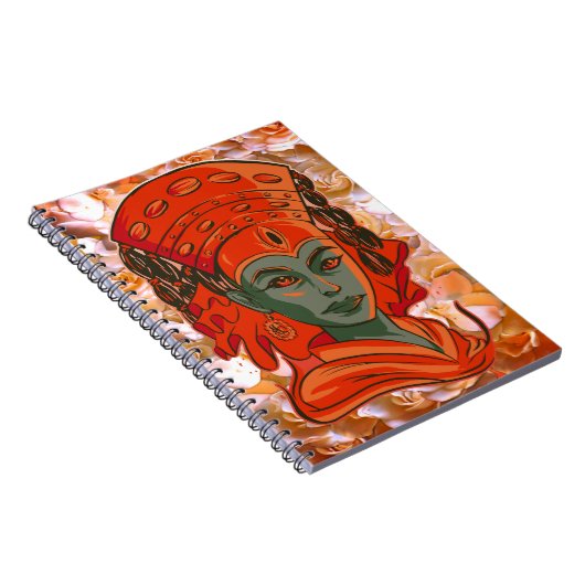 Kumari, Frau im Gesicht Notizblock (Rechte Seite)