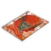 Kumari, Frau im Gesicht Notizblock (Linke Seite)