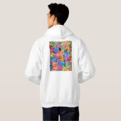 Kumasi Ghana City Map Hoodie (Schwarz voll)