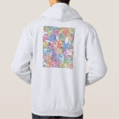 Kumasi Ghana City Map Hoodie (Rückseite)