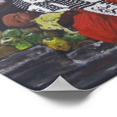 Kumasi Street Market Poster (Ecke)