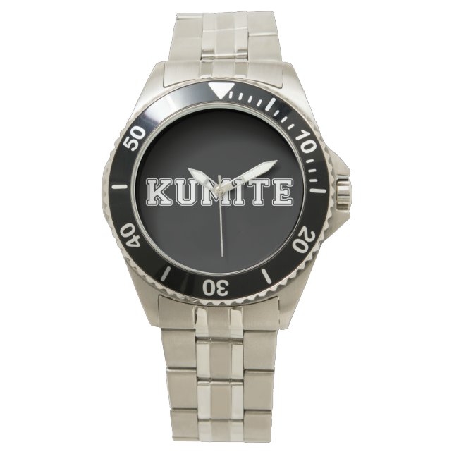 Kumite Armbanduhr (Vorderseite)