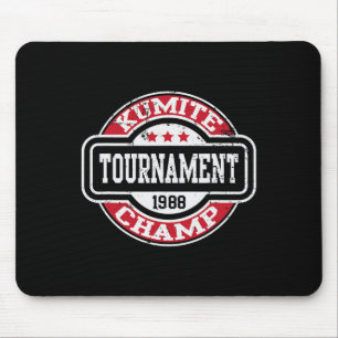 Kumite Champion Martial Arts Kung Fu Karate Kino Mousepad