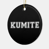 Kumite Keramik Ornament (Links)