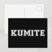 Kumite Postkarte (Vorne/Hinten)