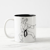 Kumite Zweifarbige Tasse (Links)