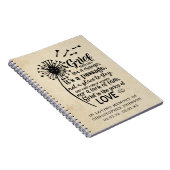 Kummer ändert sich nie... Gkurze Keepake Journal Notizblock (Rechte Seite)