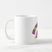 Kümmer dich um deinen eigenen Kram Becher Kaffeetasse (Links)